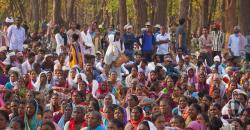 Adivasis March Against Netarhat Displacement
