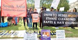 Indian Diaspora Protests in London