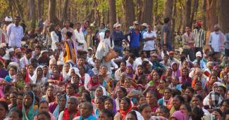 Adivasis March Against Netarhat Displacement
