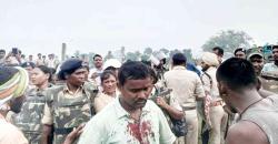 Adivasi protestors in Hasdeo